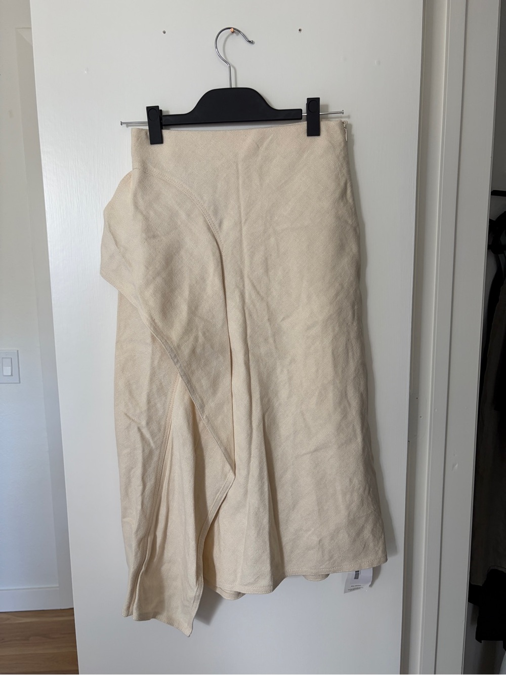 A.L.C. Lia Linen Midi Skirt - Picture 2 of 8